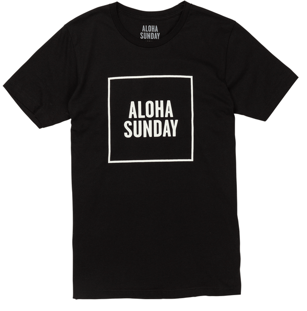 ALOHA BOXED - BLACK