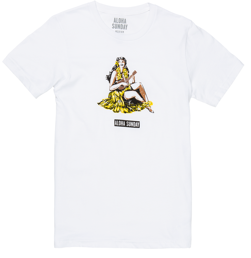 HULA MUSIC - WHITE