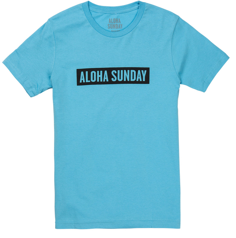 BUMPER BLACK PRINT - BEACH GLASS - ALOHA SUNDAY
