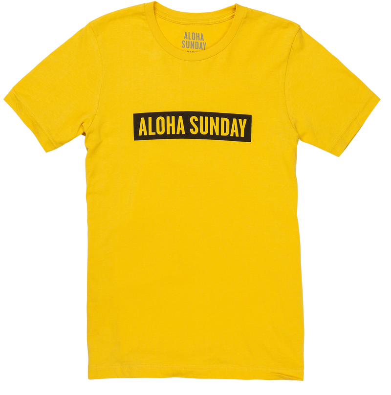 BUMPER BLACK PRINT - SUN RAY - ALOHA SUNDAY