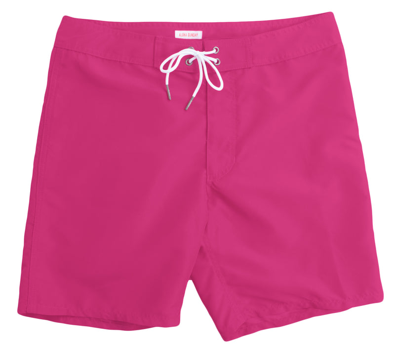 LANIKAI 17" - PINK BOARD SHORTS - ALOHA SUNDAY