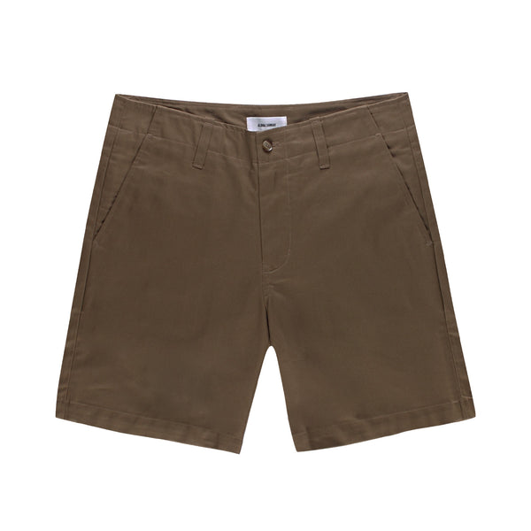 PACIFIC CHINO SHORT - DARK KHAKI - ALOHA SUNDAY