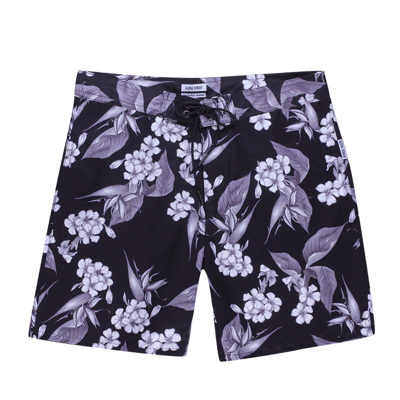 PARADISE 17" - BOARD SHORTS - ALOHA SUNDAY