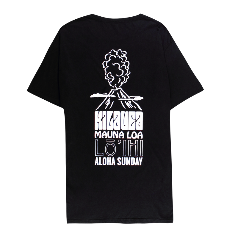 VOLCANO - BLACK - ALOHA SUNDAY