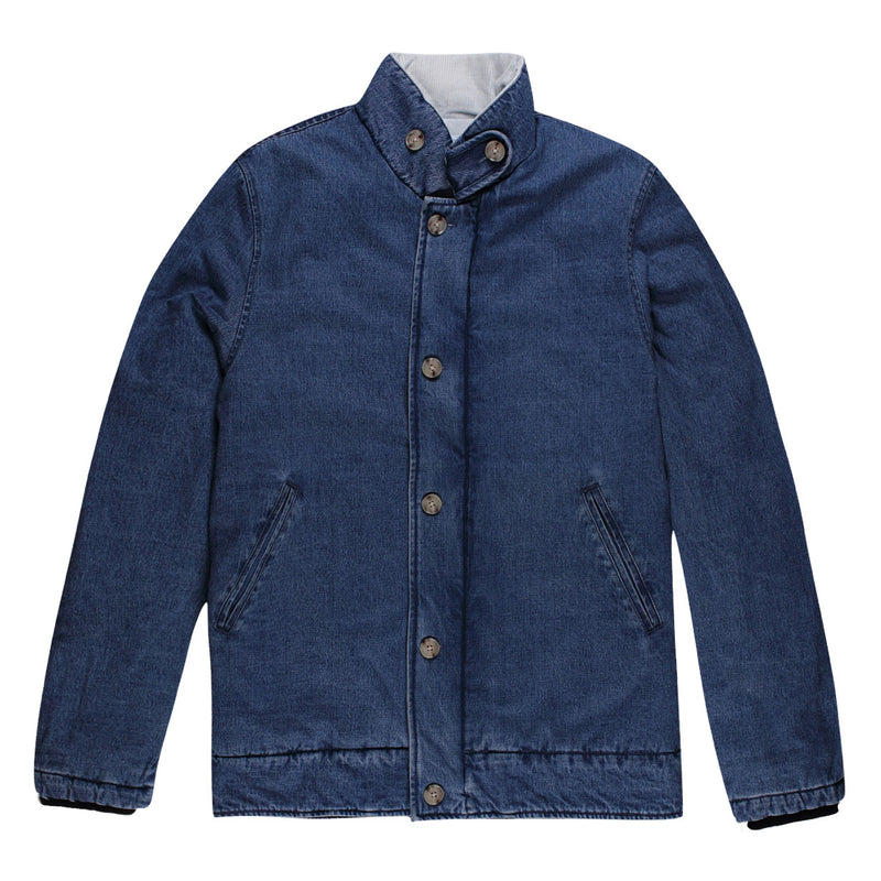 WOODSIDE DECK JACKET - WASHED DENIM - ALOHA SUNDAY