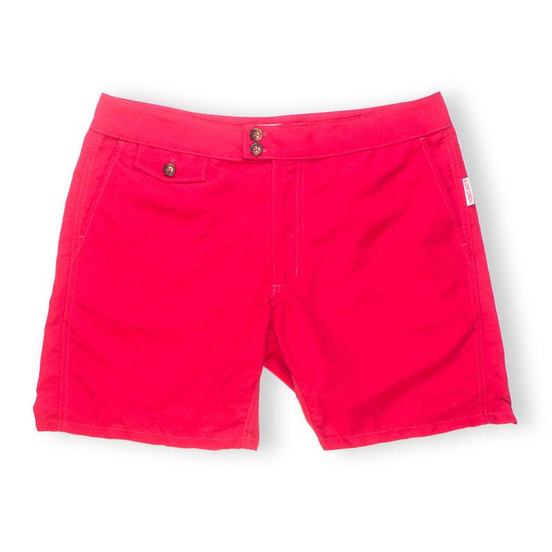 LANIKAI 16" - TRUE RED SWIM SHORTS - ALOHA SUNDAY