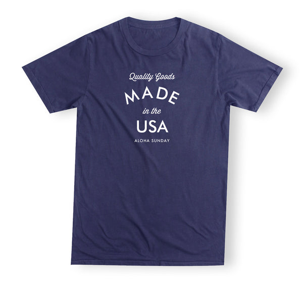 QUALITY - NAVY - ALOHA SUNDAY